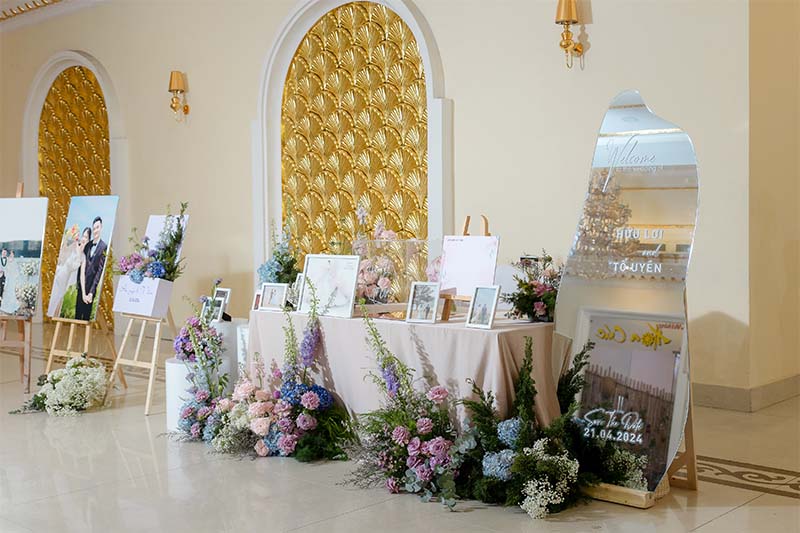 Trang trí tiệc cưới Bình Dương