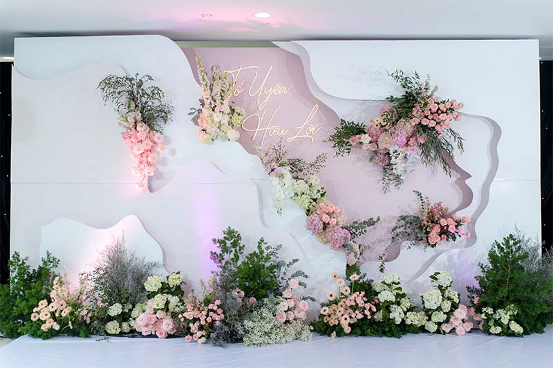 Trang trí tiệc cưới Diha Wedding